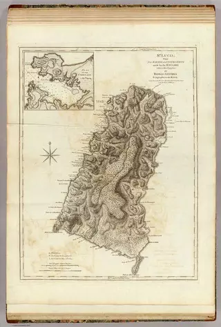 St. Lucia.;Jefferys, Thomas;1775;4723.033