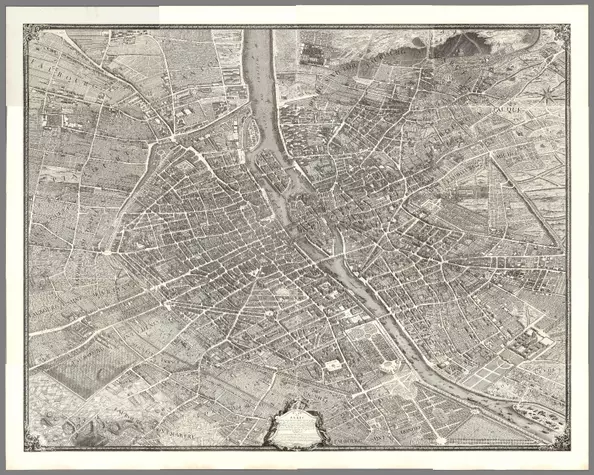 Composite: Paris. Plan de Turgot;Turgot, Michel-Etienne ; Bretez, Louis ; Lucas, Claude;1739;10059.023