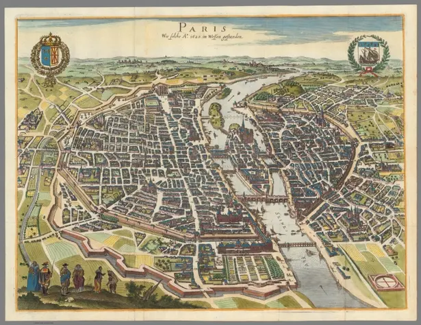 Paris wie solche Ao. 1620 im wessen gestanden.;Merian, Caspar;1655;10170.000