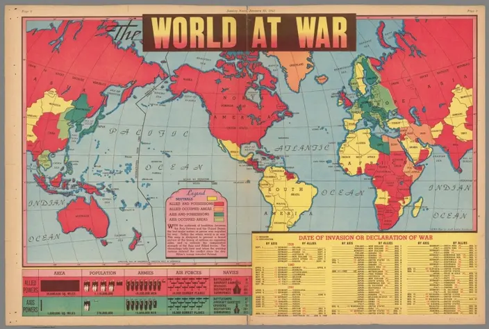 World at War. January 25, 1942.;Sundberg, Edwin L.;1942;12257.000