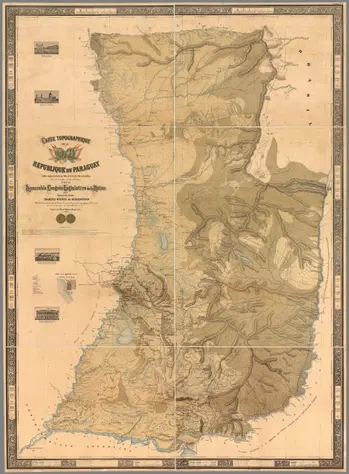Composite Map: Carte Topographique de la Republique du Paraguay . . . 1873.;Wisner de Morgenstern, Francois, 1804-1878;1873;12362.003