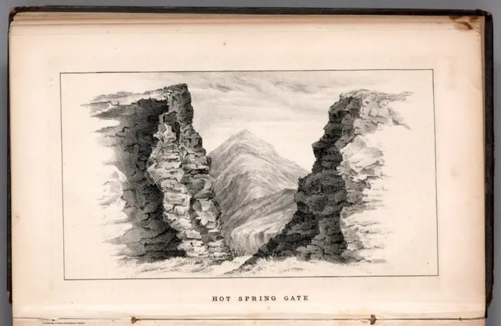 Hot Spring Gate;Fremont John Charles, 1813-1890;1845;13406.008