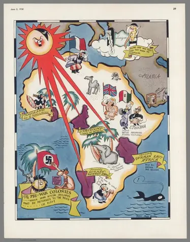 The Pre-War Colonies;Yardley, Richard Quincy, 1903-1979; Yardley, Peggy;1938;13410.000