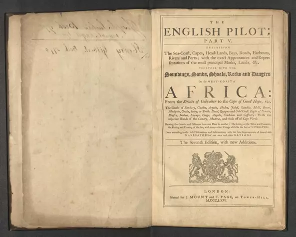 Title: The English pilot : Part V ...;Mount, John; Page, Thomas, 1704-1762;1766;14347.003