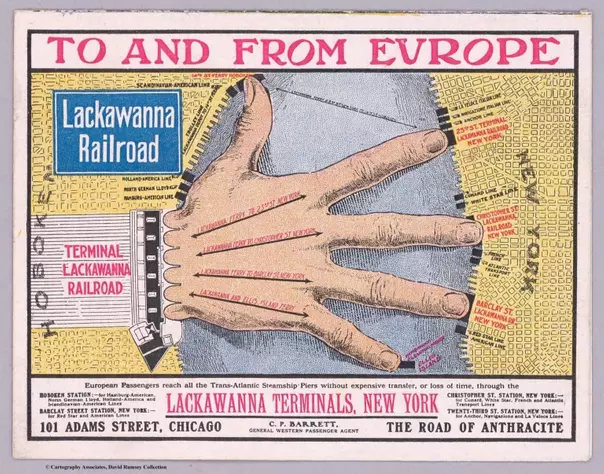 To And From Europe - Lackawanna Railroad;Barrett, C.P.;1910;15932.001