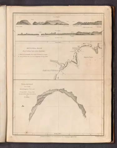 Benguela Road (with) Village Bay (with) (2 profiles) ... 1703... Ns. Griffin;Dalrymple, Alexander;1781;16141.005