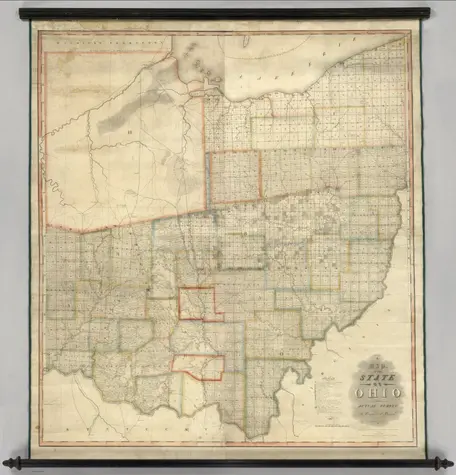 State of Ohio.;Hough, B.; Bourne, A.; Melish, J.;1815;5571.000