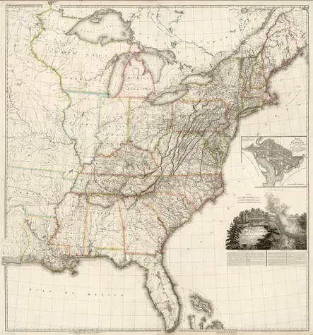 Composite: United States of Nth. America.;Tardieu, P.F.;1820;5860.001