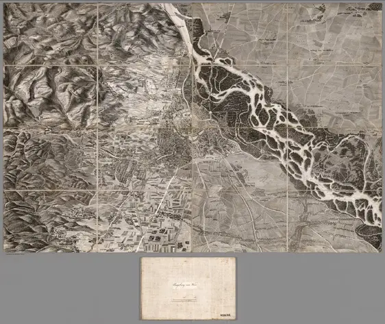 I, II, III, IV Sections. Umgebung von Wien.;Schweickhardt, Franz Xaver;1837;6936.003